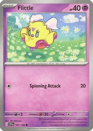 Flittle - 101/198 — SV01: Scarlet & Violet Base Set Pokémon TCG card by Tika Matsuno
