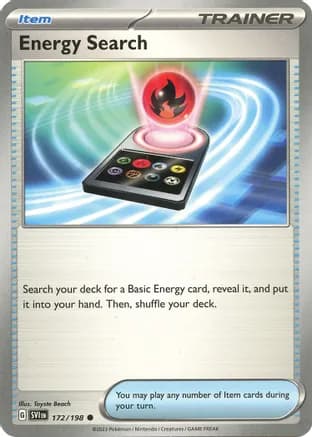 Energy Search — SV01: Scarlet & Violet Base Set Pokémon TCG card by Toyste Beach