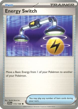 Energy Switch — SV01: Scarlet & Violet Base Set Pokémon TCG card by Studio Bora Inc.