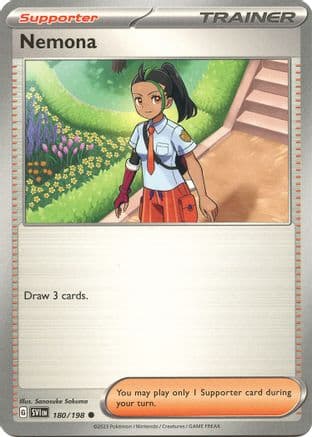 Nemona — SV01: Scarlet & Violet Base Set Pokémon TCG card by Sanosuke Sakuma