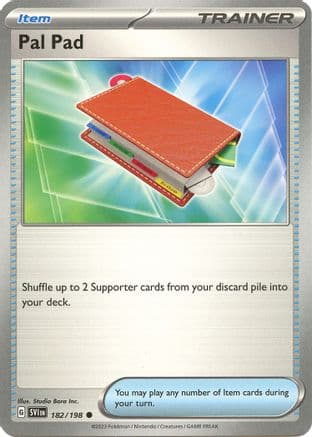 Pal Pad — SV01: Scarlet & Violet Base Set Pokémon TCG card by Studio Bora Inc.