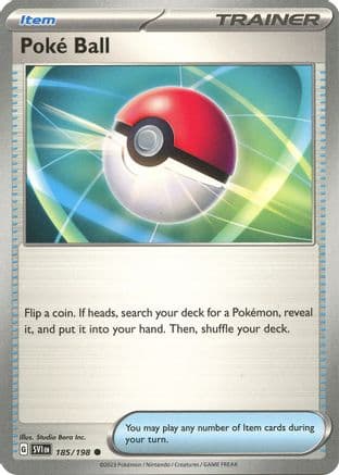 Poke Ball — SV01: Scarlet & Violet Base Set Pokémon TCG card by Studio Bora Inc.