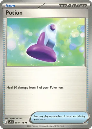 Potion — SV01: Scarlet & Violet Base Set Pokémon TCG card by Ayaka Yoshida
