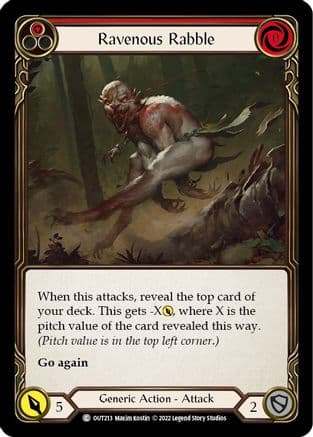 Ravenous Rabble (Red) — Outsiders