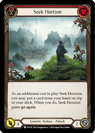 Seek Horizon (Red) — Outsiders