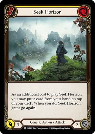 Seek Horizon (Yellow) — Outsiders
