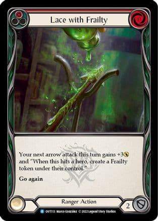 Lace with Frailty (Red) — Outsiders