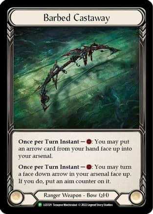 Barbed Castaway - LGS129 — Flesh and Blood: Promo Cards