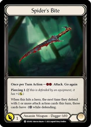 Spider's Bite — Flesh and Blood card
