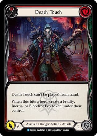 Death Touch (Red) — Flesh and Blood card