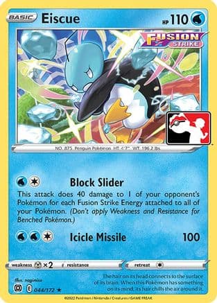 Eiscue — Prize Pack Series Cards Pokémon TCG card by nagimiso