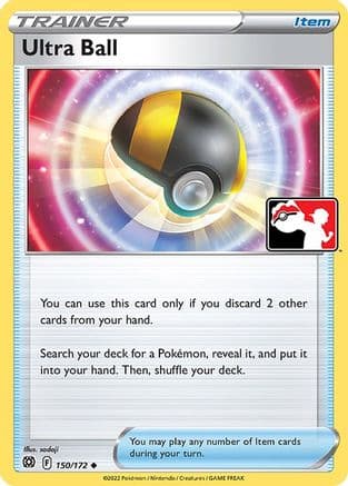 Ultra Ball - 150/172 — Prize Pack Series Cards Pokémon TCG card by sadaji