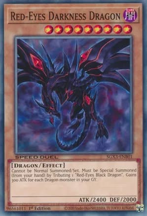 Red-Eyes Darkness Dragon — Speed Duel GX: Duelists of Shadows
