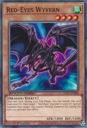 Red-Eyes Wyvern — Speed Duel GX: Duelists of Shadows
