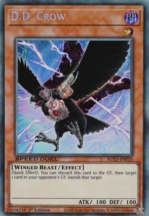 D.D. Crow (Secret Rare) — Yu-Gi-Oh! card