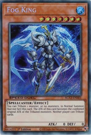 Fog King (Secret Rare) — Speed Duel GX: Duelists of Shadows