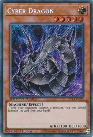 Cyber Dragon (Secret Rare) — Yu-Gi-Oh! card