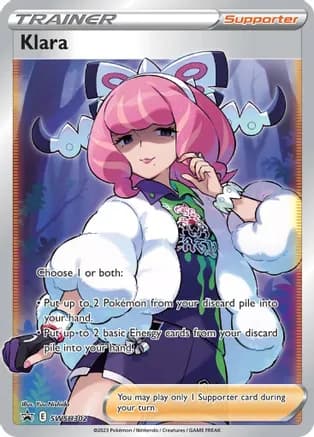 Klara (Full Art) — SWSH: Sword & Shield Promo Cards