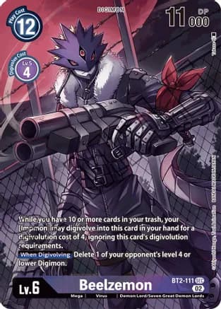 Beelzemon - BT2-111 (Alternate Art) — Starter Deck 14: Beelzemon Advanced Deck Set