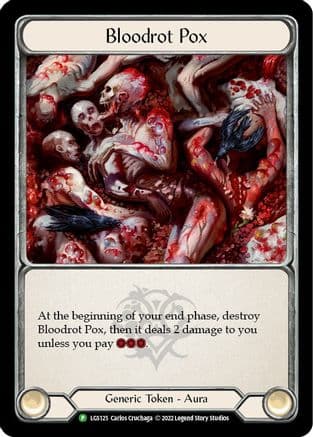 Bloodrot Pox // Frailty - LGS125 — Flesh and Blood: Promo Cards