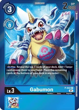 Gabumon (Event Pack 4) — Digimon Promotion Cards