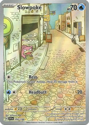 Slowpoke - 204/198 — Pokémon TCG card
