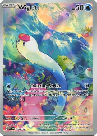 Wiglett - 206/198 — SV01: Scarlet & Violet Base Set