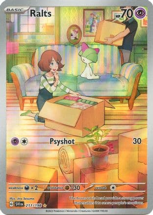Ralts - 211/198 — Pokémon TCG card