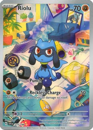 Riolu - 215/198 — Pokémon TCG card