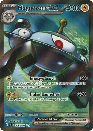 Magnezone ex - 226/198 — SV01: Scarlet & Violet Base Set Pokémon TCG card by PLANETA Tsuji