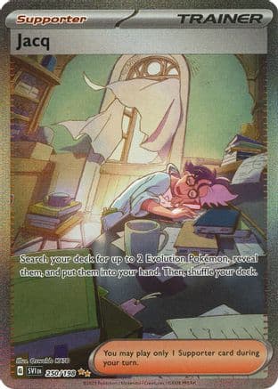 Jacq - 250/198 — SV01: Scarlet & Violet Base Set Pokémon TCG card by Oswaldo KATO