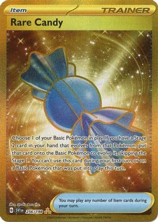 Rare Candy - 256/198 — SV01: Scarlet & Violet Base Set Pokémon TCG card by Studio Bora Inc.