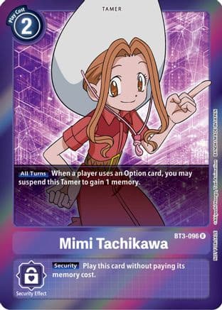 Mimi Tachikawa - BT3-096 (Event Pack 4) — Release Special Booster 1.0