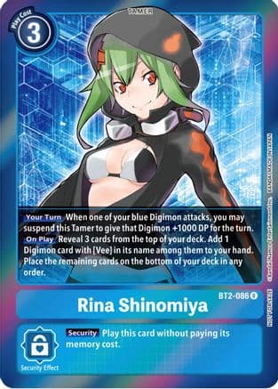 Rina Shinomiya (Event Pack 4) — Release Special Booster 1.0