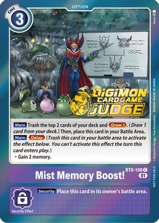 Mist Memory Boost! (Judge Pack 3) — New Awakening