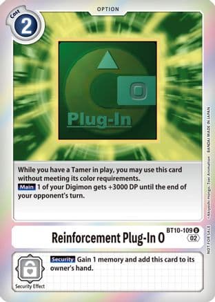 Reinforcement Plug-In 0 (Event Pack 4) — Xros Encounter
