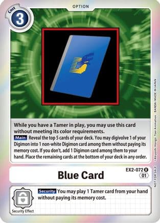 Blue Card (Event Pack 4) — Digital Hazard