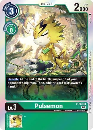 Pulsemon - P-069 (Limited Card Pack) — Digimon Promotion Cards
