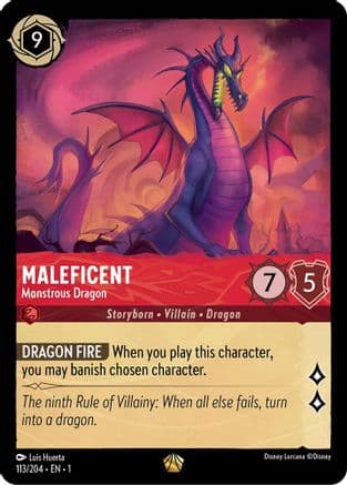 Maleficent - Monstrous Dragon — The First Chapter