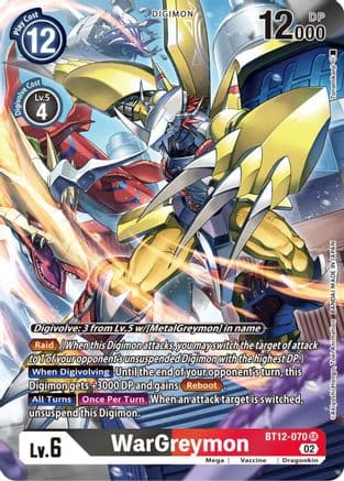 WarGreymon (Alternate Art) — Across Time