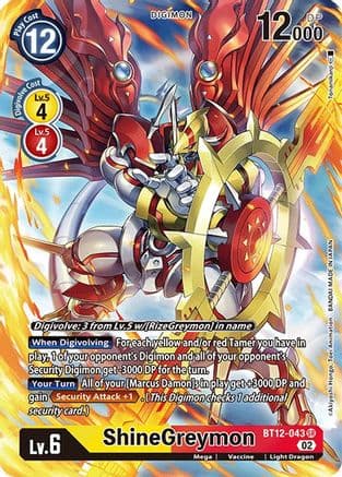 ShineGreymon (Alternate Art) — Across Time