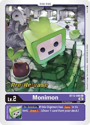 Monimon — Across Time Pre-Release Cards