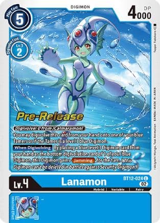 Lanamon — Across Time Pre-Release Cards
