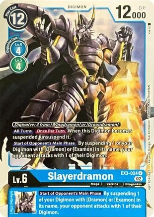 Slayerdramon — Revision Pack Cards Digimon Card Game card by kaz