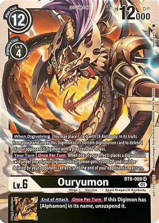 Ouryumon — Revision Pack Cards Digimon Card Game card by Tonamikanji