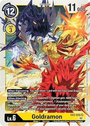 Goldramon — Revision Pack Cards Digimon Card Game card by GOSSAN