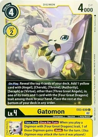 Gatomon — Revision Pack Cards Digimon Card Game card by Minato Sashima