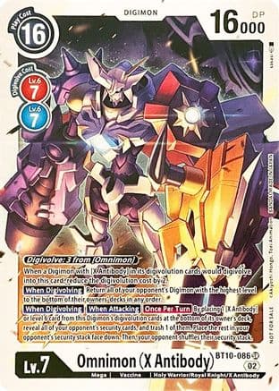 Omnimon (X Antibody) — Revision Pack Cards Digimon Card Game card by sakasai