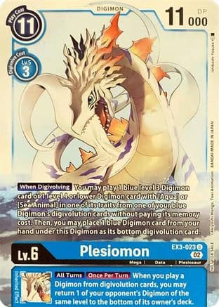 Plesiomon — Revision Pack Cards Digimon Card Game card by Ishibashi Yosuke