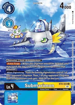 Submarimon (Official Tournament Pack Vol.9) — New Awakening